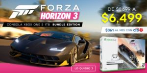 Eletra Oferta Xbox One con Forza Horizon 3
