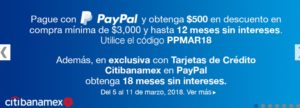 Costco Promoción PayPal Marzo 18