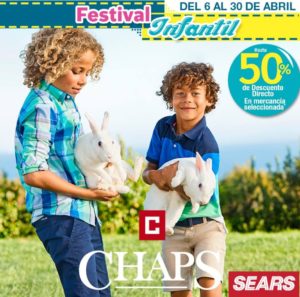 Sears Oferta Chaps Infantil