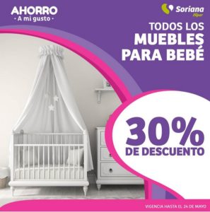Soriana Oferta Muebles para Bebé