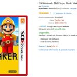 Amazon Oferta Mario Maker 3DS