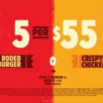Buger King 5 x$55