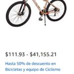 Amazon Oferta Bicicletas y Equipos de Ciclismo