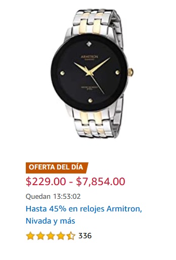 Amazon Oferta Relojes Armitron, Nivada y Más